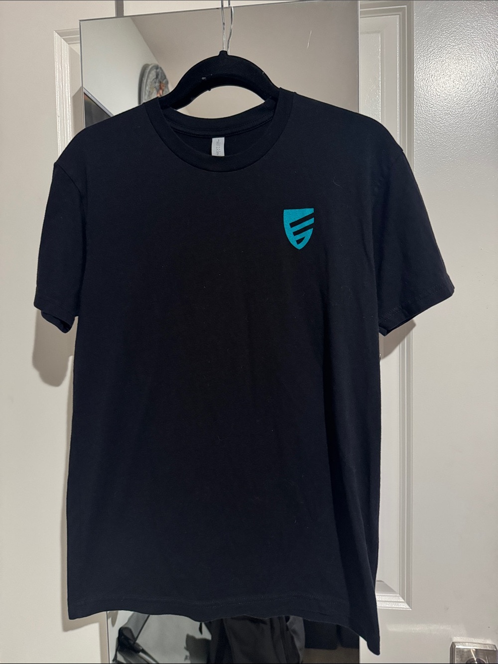 Next Level Apparel Black Short-Sleeve Tee with Jacked Factory